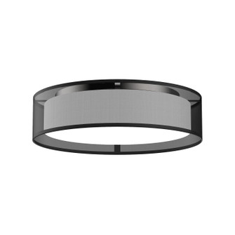 Dalton LED Flush Mount in Black Organza (347|FM7916BOR5CCT)