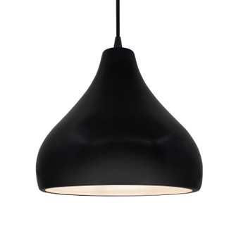 Radiance One Light Pendant in Carbon - Matte Black (102|CER6565CRBNCKLBKCD)