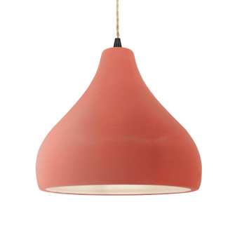 Radiance One Light Pendant in Gloss Blush (102|CER6565BSHMBLKBEIGTWST)