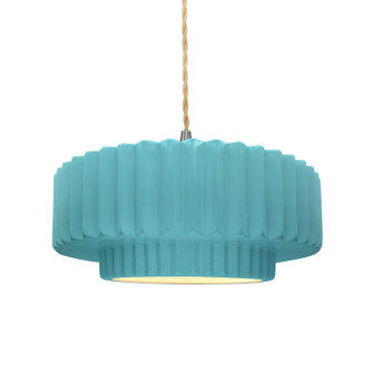 Radiance One Light Pendant in Reflecting Pool (102|CER6553RFPLNCKLBEIGTWST)