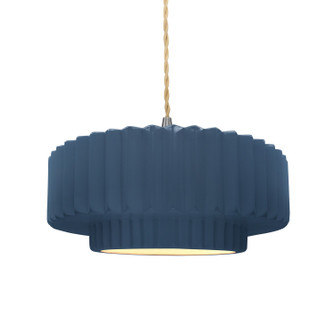 Radiance One Light Pendant in Midnight Sky (102|CER6553MIDNCKLBEIGTWST)