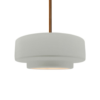 Radiance One Light Pendant in Matte White (102|CER6543MATBRSSRIGID)