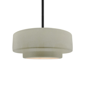 Radiance One Light Pendant in Celadon Green Crackle (102|CER6543CKCMBLKRIGID)