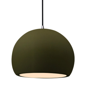 Radiance One Light Pendant in Matte Green (102|CER6535MGRNNCKLBKCD)