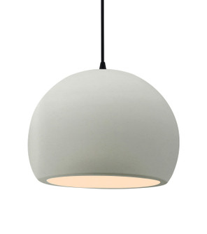 Radiance One Light Pendant in Matte White (102|CER6535MATMBLKBKCD)