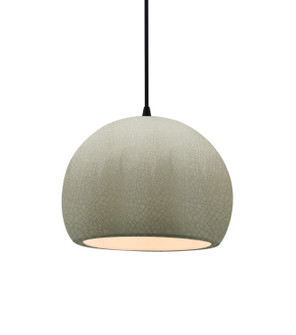 Radiance One Light Pendant in Celadon Green Crackle (102|CER6530CKCMBLKBKCD)