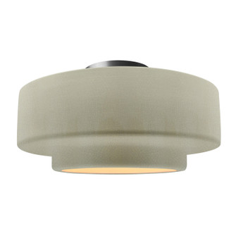 Radiance One Light Semi-Flush Mount in Celadon Green Crackle (102|CER6365CKCNCKL)