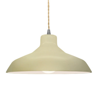 Radiance One Light Pendant in Vanilla (Gloss) (102|CER6265VANNCKLBEIGTWST)