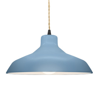 Radiance One Light Pendant in Sky Blue (102|CER6265SKBLMBLKBEIGTWST)