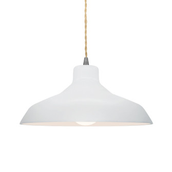 Radiance LED Pendant in Gloss White (outside and inside of fixture) (102|CER6263WTWTNCKLWTCDLED1700)