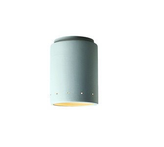 Radiance One Light Outdoor Flush Mount in Muted Yellow (102|CER6105WMYLW)