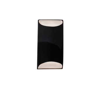 Ambiance LED Outdoor Wall Sconce in Gloss Black w/ Matte White (102|CER5750WBKMT)