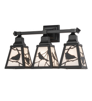 Song Bird Three Light Vanity in Solar Black (57|270880)