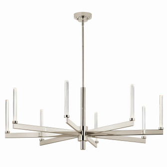 Sycara LED Chandelier in Polished Nickel (12|52668PN)