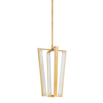 Edgemere LED Pendant in Aged Brass (70|4054AGB)