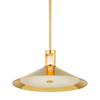 Clermont LED Pendant in Aged Brass (70|3020AGB)