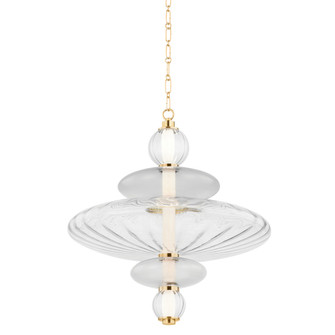 Williams LED Pendant in Aged Brass (70|2625AGB)