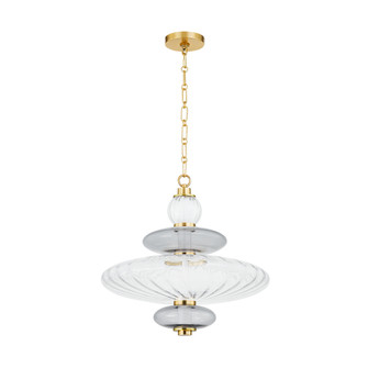 Williams LED Pendant in Aged Brass (70|2619AGB)
