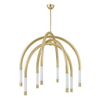 Zeme LED Chandelier in Vintage Polished Brass (68|47148VPB)