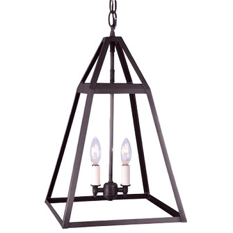 Foyer Two Light Hanging Lantern in Dark Brass (196|9722DBLT2NG)