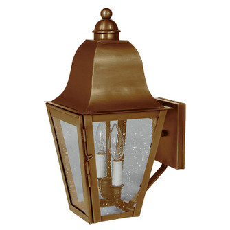 Imperial Two Light Wall Sconce in Antique Brass (196|6401ABLT2SMG)