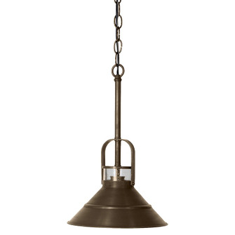Barn One Light Hanging Lantern in Dark Antique Brass (196|34202DABMEDCSG)