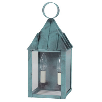 Winnicutt Two Light Wall Sconce in Verdi Gris (196|11931VGLT2CLR)