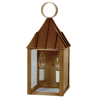 Winnicutt Two Light Wall Sconce in Antique Brass (196|11931ABLT2CSG)