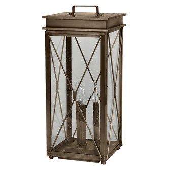 Glidden Three Light Pier Lantern in Dark Antique Brass (196|11843PDABLT3CSG)
