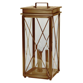 Glidden Three Light Pier Lantern in Antique Brass (196|11843PABLT3CLR)