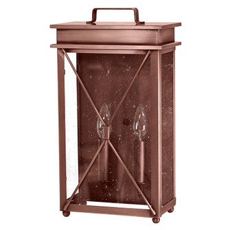 Glidden Two Light Wall Sconce in Antique Copper (196|11821ACLT2SMG)