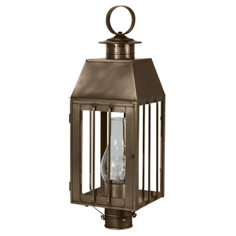 Nottingham One Light Post Mount in Dark Antique Brass (196|11753DABCIMCLR)