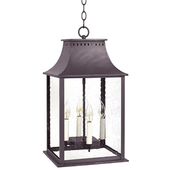 Rockland Four Light Hanging Lantern in Dark Brass (196|11332DBLT4SMG)