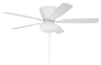 Wheeler 52 2-Light Bowl 52''Ceiling Fan in White (46|WHL52W5C1)