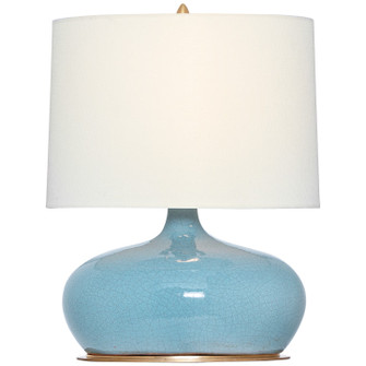Olinda LED Table Lamp in Crackled Robin (268|TOB3690CRNL)