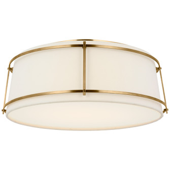 Callaway LED Flush Mount in Hand-Rubbed Antique Brass (268|S4687HABLFA)