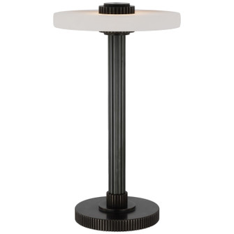 Aran LED Accent Lamp in Bronze and Alabaster (268|S3150BZALB)