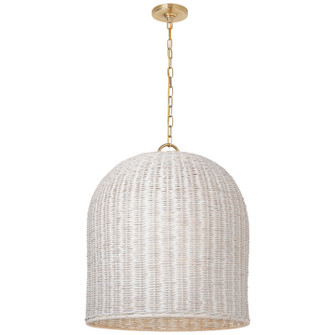 Nancy LED Pendant in Soft Brass (268|MF5047SBWW)