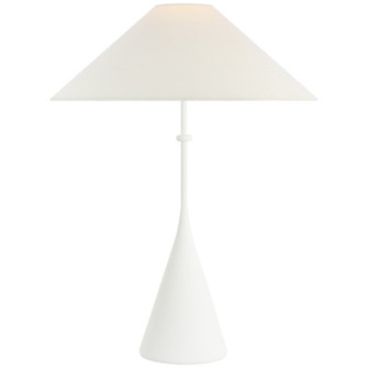 Zealous LED Table Lamp in Museum White (268|KW3710MWHL)