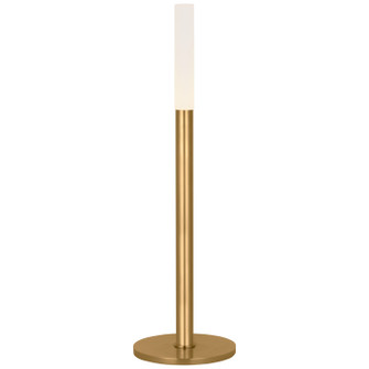 Rousseau LED Table Lamp in Antique-Burnished Brass (268|KW3280ABEC)