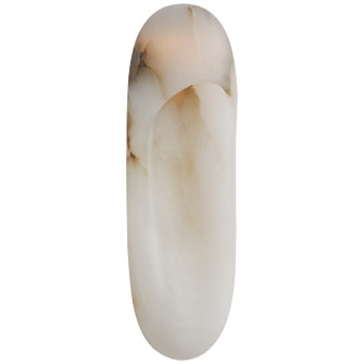 Esculpa LED Wall Sconce in Alabaster and Bronze (268|KW2911ALBBZ)