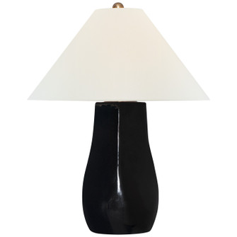 Cabazon LED Table Lamp in Raven Black (268|CHA8664RBKL)