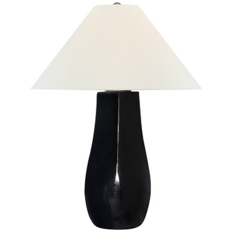 Cabazon LED Table Lamp in Raven Black (268|CHA8665RBKL)