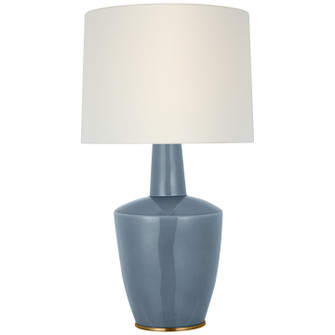 Paros LED Table Lamp in Polar Blue Crackle (268|BBL3640PBCL)