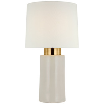 Xian LED Table Lamp in Ivory and Soft Brass (268|BBL3638IVOSBL)