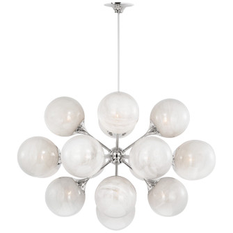 Cristol LED Chandelier in Polished Nickel (268|ARN5404PNWG)