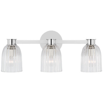 Asalea LED Vanity Light in Polished Nickel (268|ARN2503PNCG)