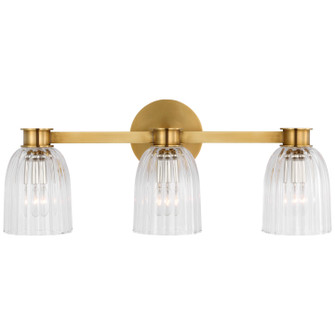 Asalea LED Vanity Light in Hand-Rubbed Antique Brass (268|ARN2503HABCG)