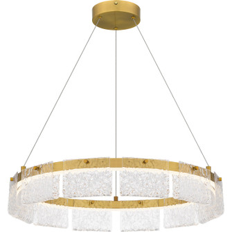 Alice LED Pendant in Brushed Gold (10|PCACE2824BRG)
