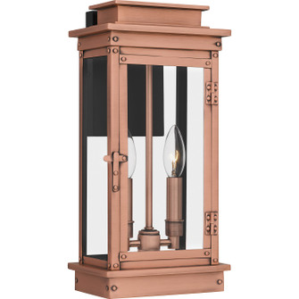 Noelle Two Light Outdoor Wall Mount in Aged Copper (10|NOE8407AC)